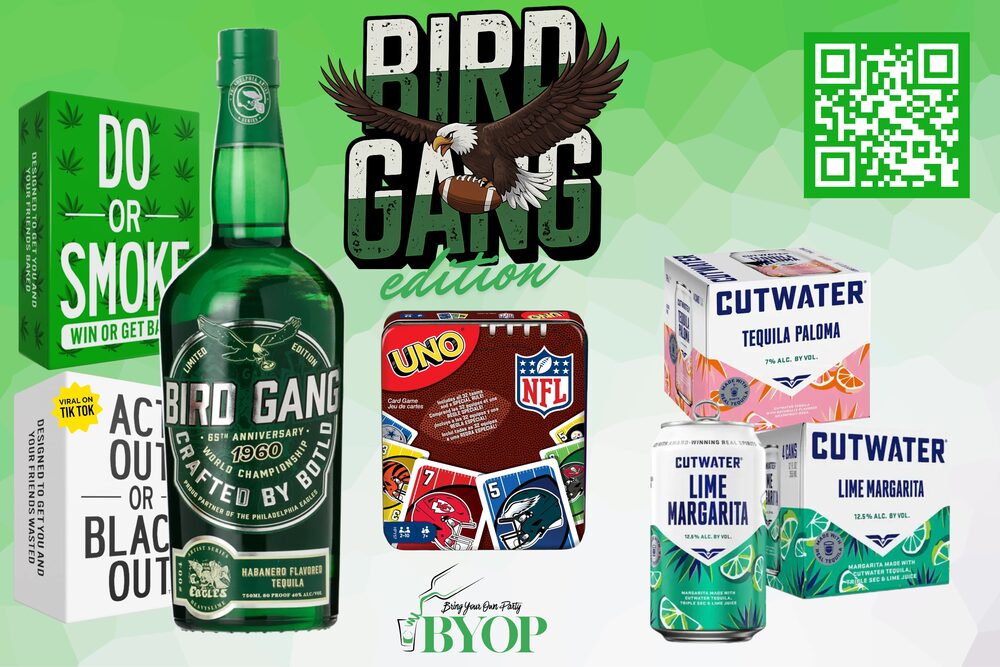 BYOP Bird Gang Eagles Edition party box