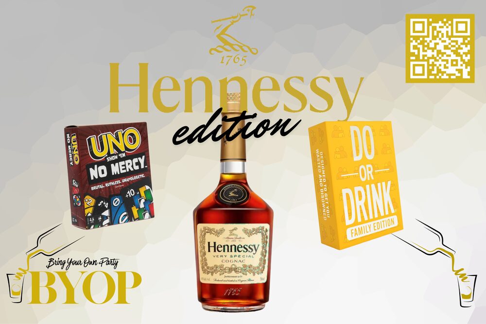 BYOP Hennessy Edition party box