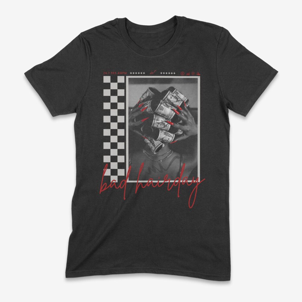 Bad Hair Day tee by AMPM Advance