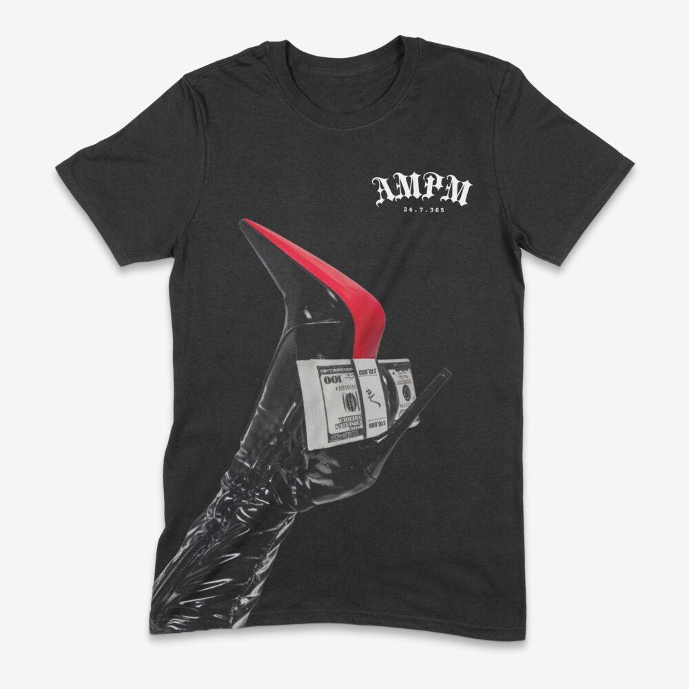 Money Heels tee by AMPM Advance